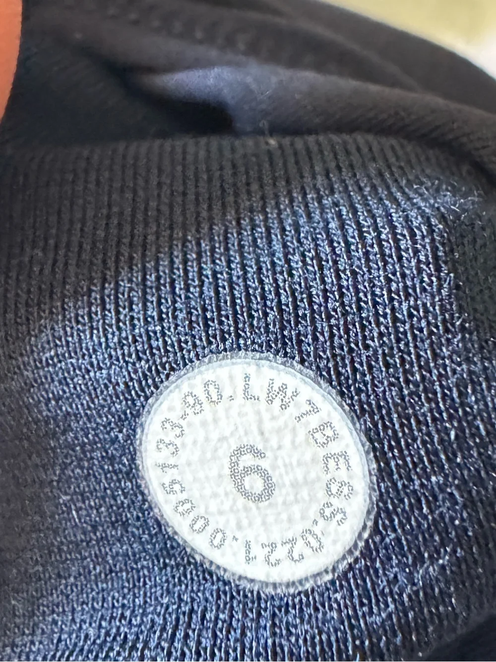 lululemon athletica Black Athletic Shorts with Reflective Logo